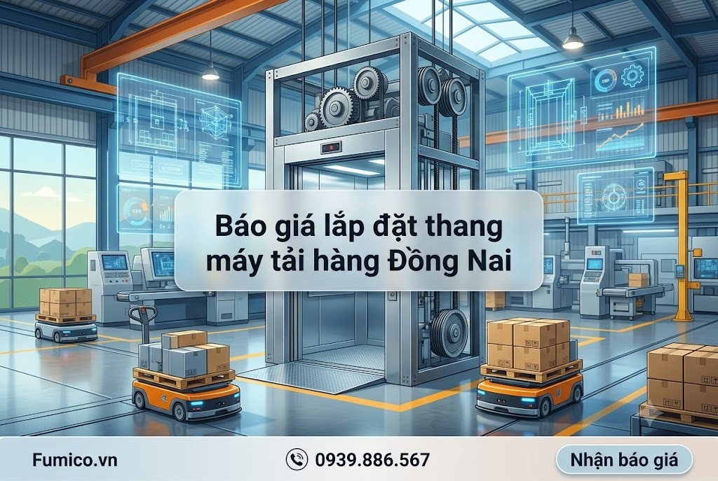 Thang máy tải hàng Đồng Nai