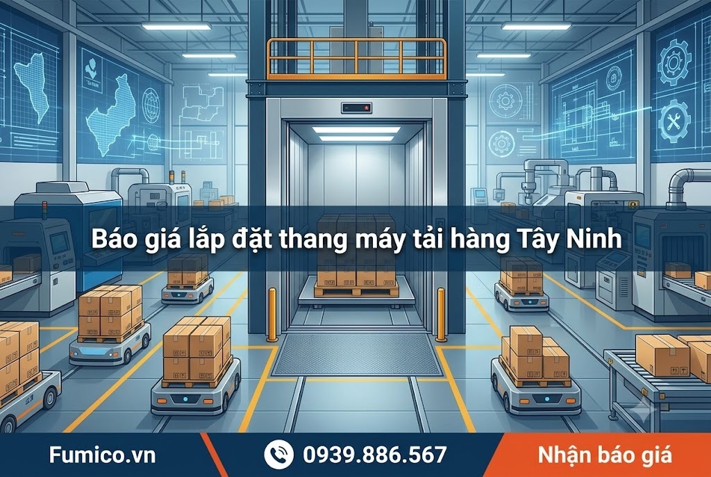 lắp đặt Thang máy tải hàng tại Tây Ninh